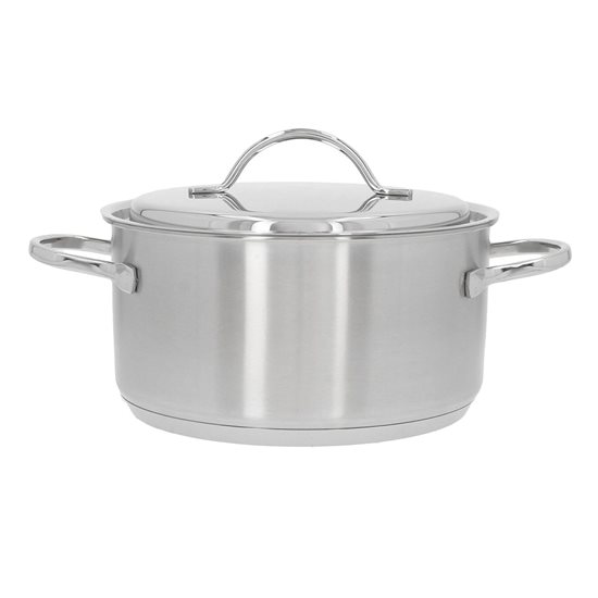 Saucepan with lid, 22 cm / 4 l "Resto", stainless steel - Demeyere