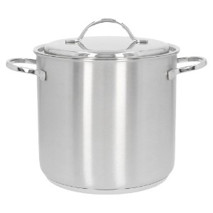 Cooking pot with lid, 28 cm/17 l "Resto", stainless steel - Demeyere