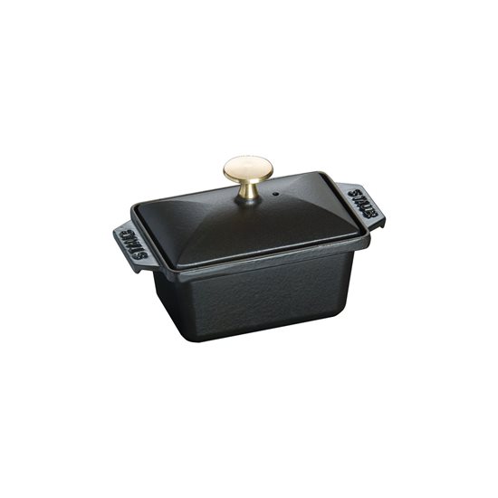 Terrine, litina, 15 x 11 cm, Black - Staub