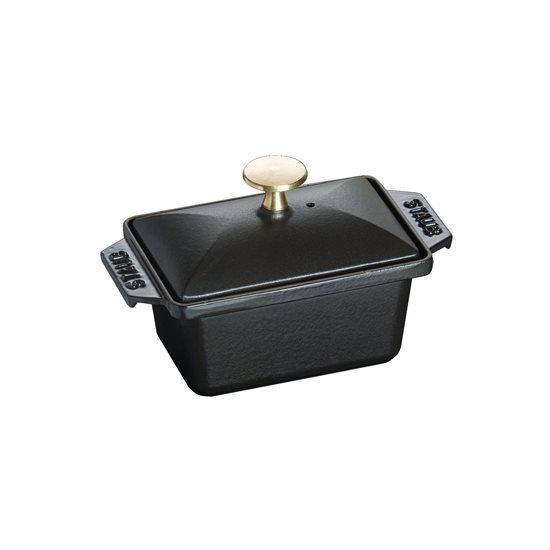 Terrinfat, støpejern, 15 x 11 cm, Black - Staub