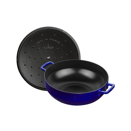 Cooking pot from Bouillabaisse range 28 cm, "Dark Blue" colour - Staub