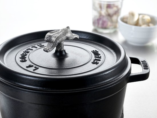 Cast iron cooking pot lid knob, Rabbit - Staub