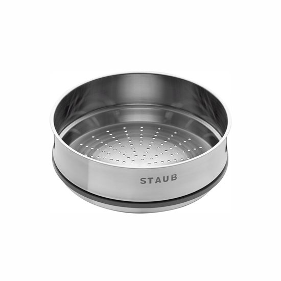 Accessoire de cuisson à la vapeur, 26 cm, acier inoxydable - Staub