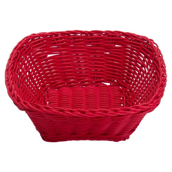 Basket kwadru, 19 × 19 cm, Aħmar - Saleen