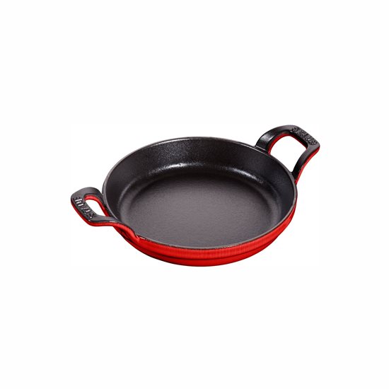 Rundt ovnfad, støbejern, 16 cm, Cherry - Staub