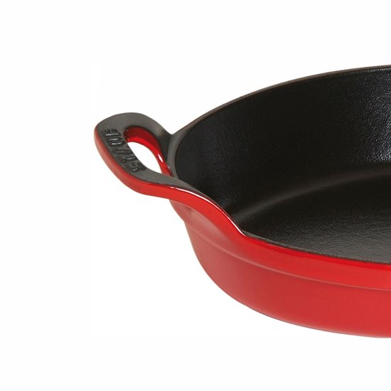 Oval tepsi, dökme demir, 24 cm/1 l, Cherry çeşitleri - Staub