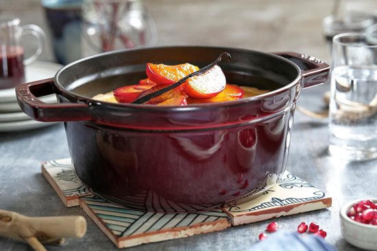 Cocotte gryde, støbejern, 20cm/2.2L, Grenadine - Staub