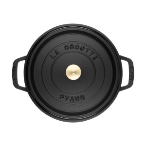 Cocotte cepamais katls, čuguns, 26 cm/4 l, Black - Staub