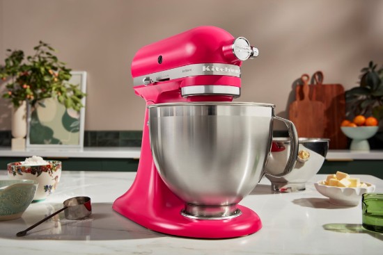 Stativmixer med 4,7L skål, Artisan, Model 195, Hibiscus - KitchenAid