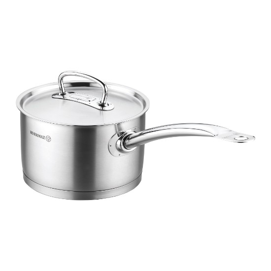 Stainless steel saucepan, with lid, 16cm/2L, "Proline" - Korkmaz