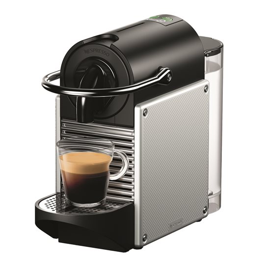 Espresso kávovar, 1260W, "Pixie", Stříbrná barva - Nespresso