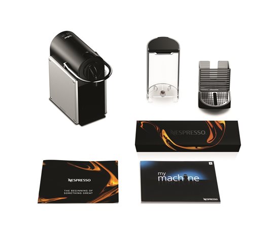 Espressomachine, 1260W, "Pixie", Zilverkleur - Nespresso