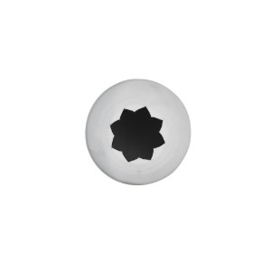 F8 nozzle taosráin, déanta as cruach dhosmálta, 18 mm - de Buyer