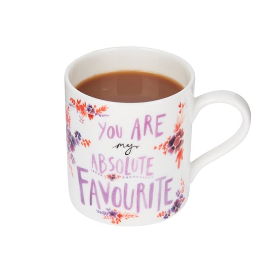 Taza de porcelana 330 ml "Absolute Favourite" - de Kitchen Craft