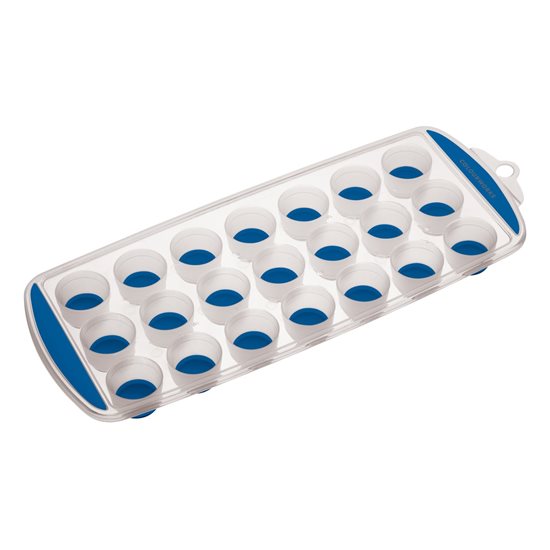Tray for preparing ice cubes, 28 x 12 cm, silicone, blue  - Kitchen Craft