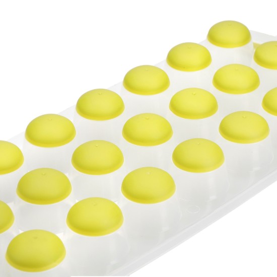 Δίσκος για την προετοιμασία παγοκύβων, 28 x 12 cm, σιλικόνης, πράσινος - Colourworks