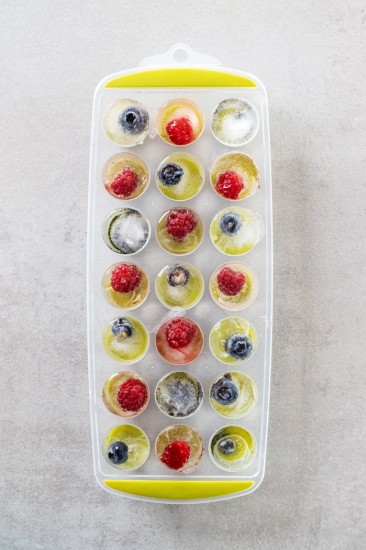 Δίσκος για την προετοιμασία παγοκύβων, 28 x 12 cm, σιλικόνης, πράσινος - Colourworks