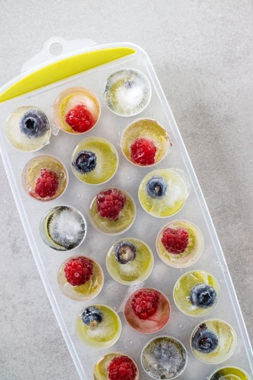 Δίσκος για την προετοιμασία παγοκύβων, 28 x 12 cm, σιλικόνης, πράσινος - Colourworks