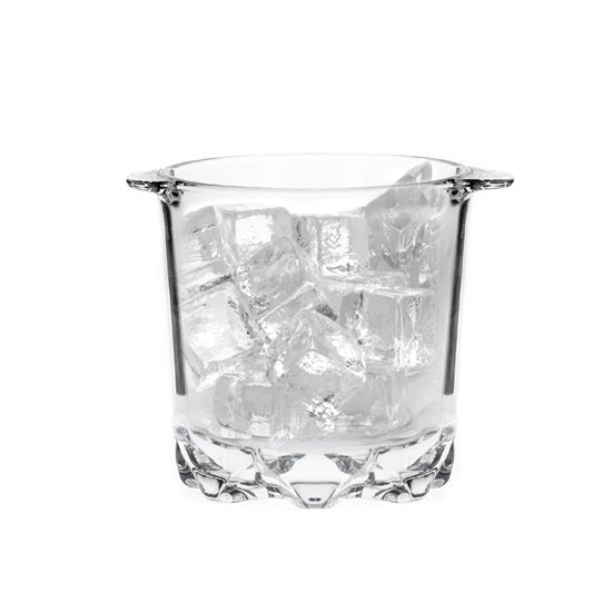 Ledo kibiras, pagamintas iš stiklo, "Polka" - Borgonovo