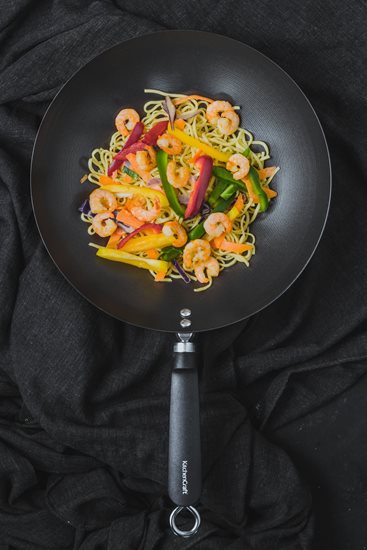 Poêle wok, 30 cm - fabriquée par Kitchen Craft