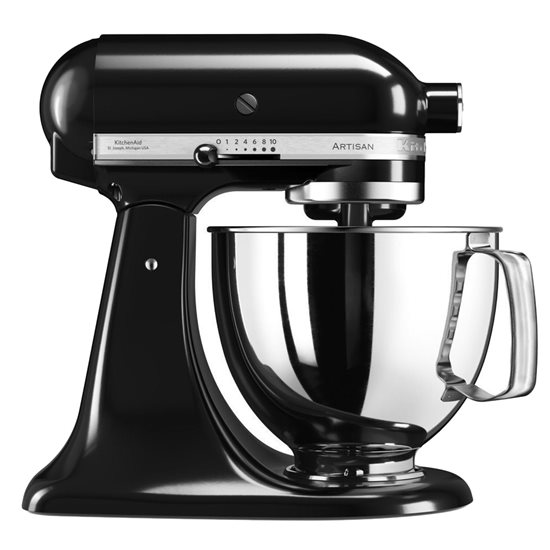 4,8 l „Artisan“ maišytuvas, 125 modelis, „Onyx Black“ – KitchenAid