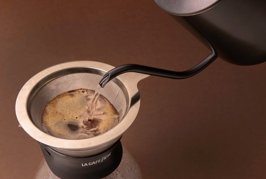 Pot à café, acier inoxydable, 600 ml - La Cafetière