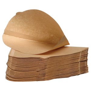 100-piece set of unbleached filter papers, size 4 - La Cafetiere