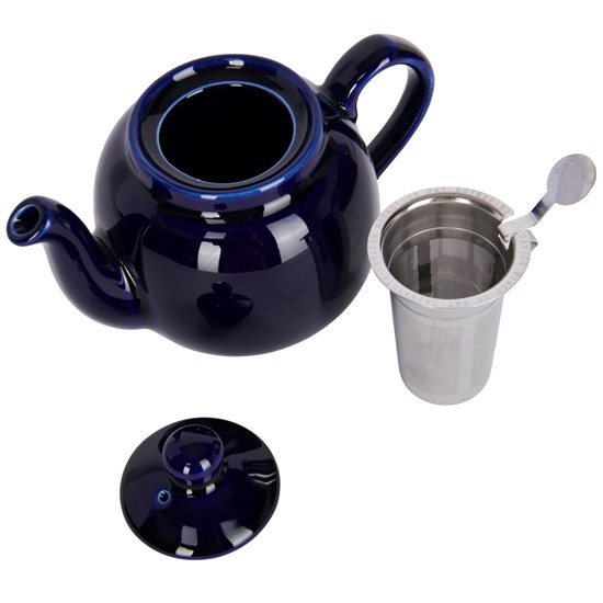 Teapot, criadóireacht, 600 ml, Farmhouse, Cobalt Blue – London Pottery