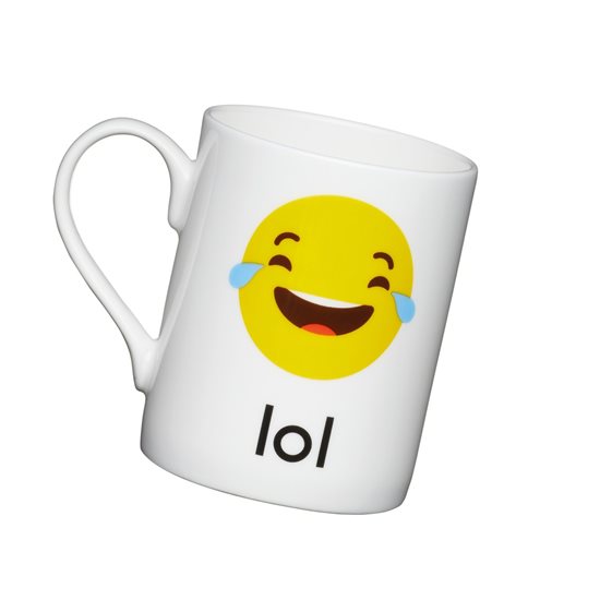 Mug "Laugh out loud", porcelain, 250 ml - by Kitchen Craft