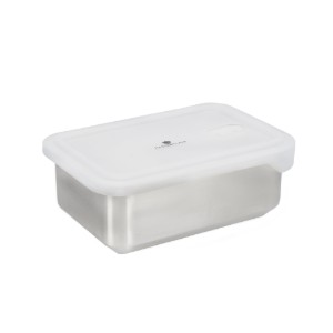 Voedselcontainer, roestvrij staal, 2000 ml, "Master Class" - Kitchen Craft
