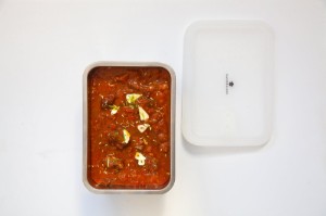 Voedselcontainer, roestvrij staal, 2000 ml, "Master Class" - Kitchen Craft