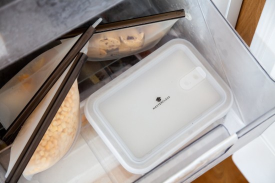 Food container, stainless steel, 2000 ml, "MasterClass" - Kitchen Craft