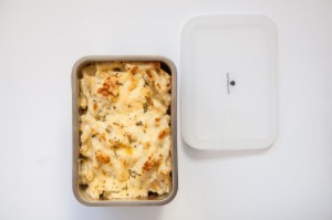 Voedselcontainer, roestvrij staal, 2700 ml, "Master Class" - Kitchen Craft