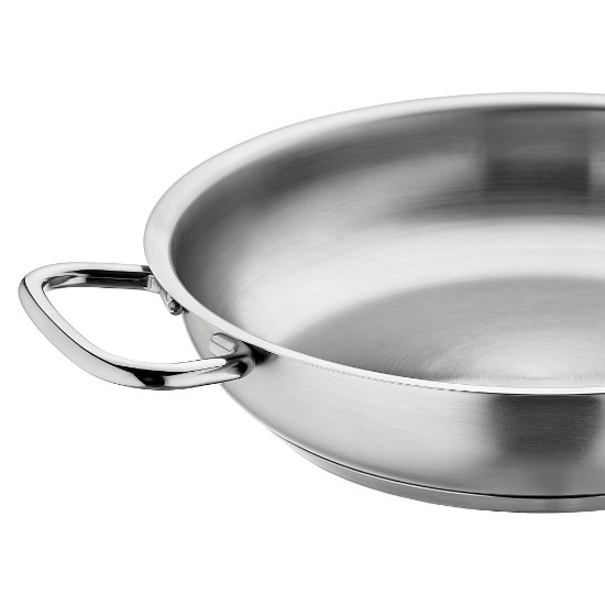 Paella pan, stainless steel, 32cm/4.3L, "Proline" - Korkmaz
