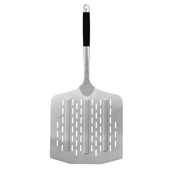 Paleta perforata pentru pizza, 66 x 30 cm, inox - Zokura