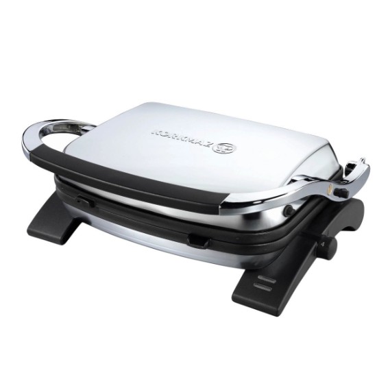 Electric grill, 1800W, Inox/Black, "Tostkolik" - Korkmaz