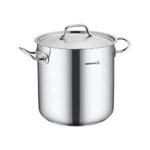 Stainless steel cooking pot, with lid, 18cm/4.3L, "Proline Gastro" - Korkmaz