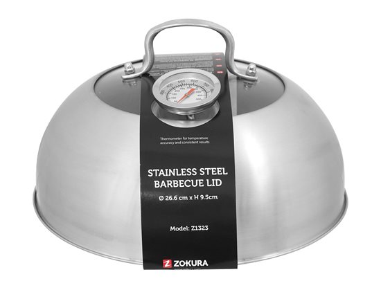 Крышка с термометром, 26,6 см - Zokura