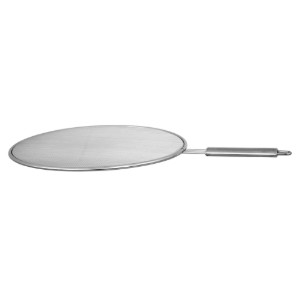 Pantalla antisalpicaduras, acero inoxidable, 30 cm - Zokura