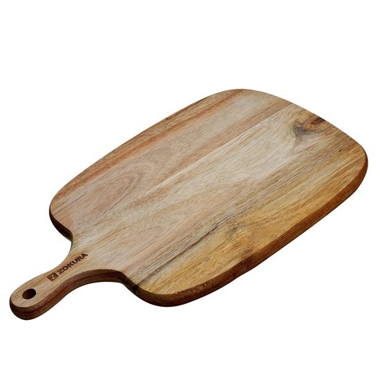 Planche à découper, 30x20x1.5cm, bois d'acacia - Zokura
