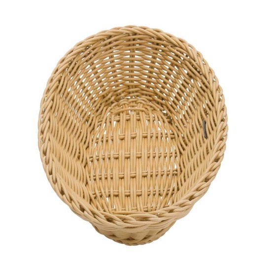 Oval bread basket, polypropylene, 23.5 x 16 cm, Light Beige - Saleen