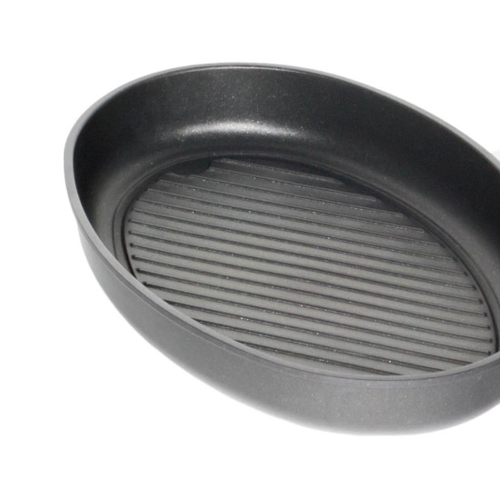 Grill pan for fish, aluminum, 35 x 24 cm - AMT Gastroguss