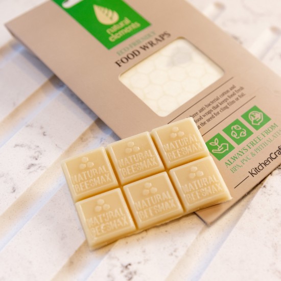 Refresh-terninger, lavet af bivoks - Natural Elements