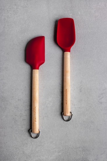 2 db mini spatula készlet, szilikon, Empire Red - KitchenAid