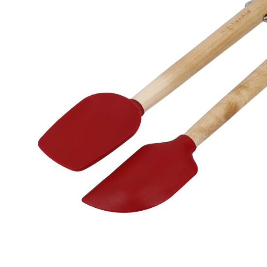 2 db mini spatula készlet, szilikon, Empire Red - KitchenAid