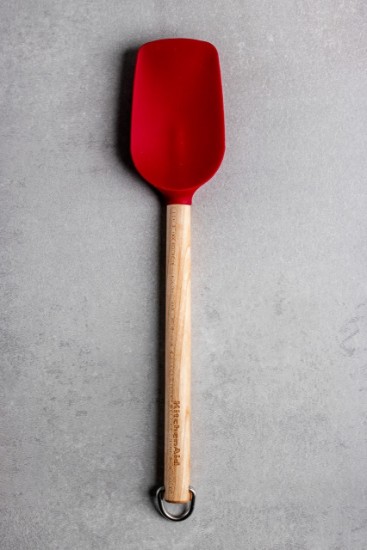 Spatula għall-kejkijiet, silikon, 'Empire Red' - KitchenAid