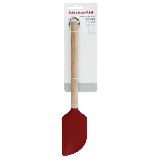 Spatule pour racler la pâte, silicone, 'Empire Red' - KitchenAid