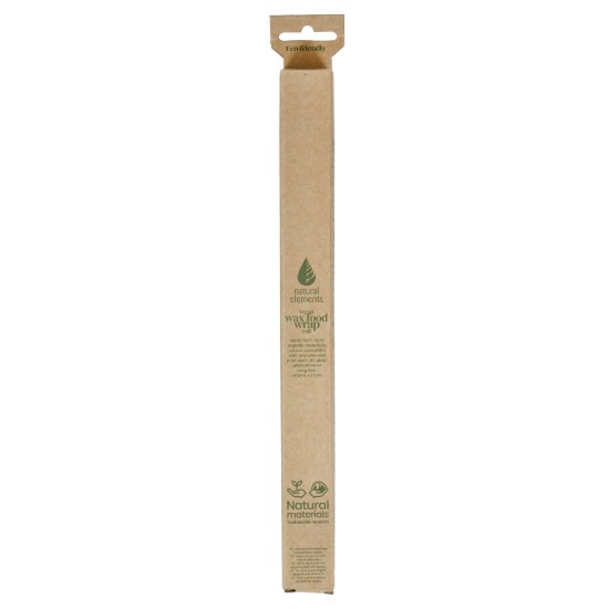 Rolo de embrulho para alimentos, algodão orgânico, 1 m × 25 cm - Natural Elements