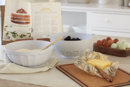 Σετ 3 επαναχρησιμοποιήσιμων περιτυλίξεων τροφίμων, κερί μέλισσας, σειρά Natural Elements – Kitchen Craft
