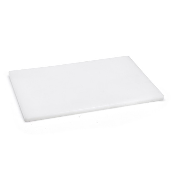 Planche à découper, plastique, 60 x 40 cm, blanche - marque "de Buyer"